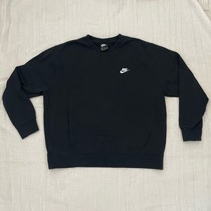 Black Nike crewneck